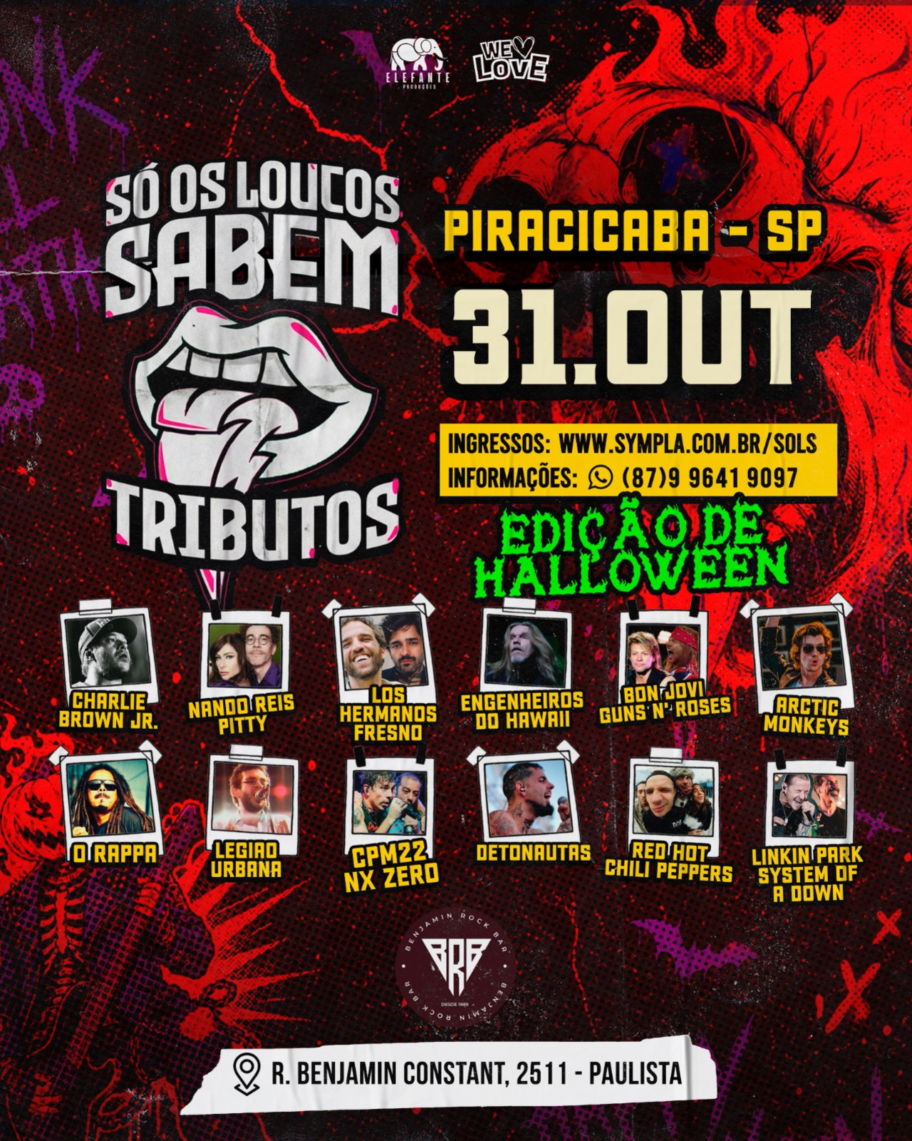 31.10 - Só Os Loucos Sabem | Especial Hallowen